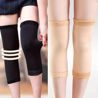 2 PCS Warm Wool Knee Pads